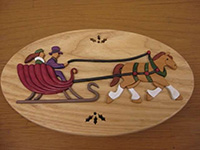 Scrollsaw project byLarry Olson