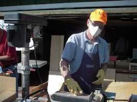 Scrollsaw project byJim Graham
