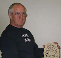 Scrollsaw project byLarry Pribe