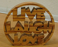 Scrollsaw project byJohn Bakker