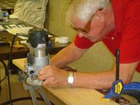 Scrollsaw project byLarry Olson