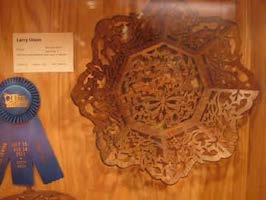 Scrollsaw project byLarry Olson