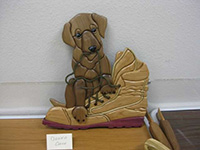 Scrollsaw project byDennis Green