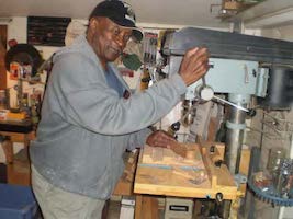 Scrollsaw project byCleve Thomas