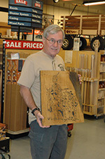 Scrollsaw project byJames McGuire