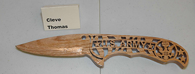 Scrollsaw project byCleve Thomas