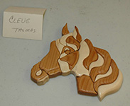 Scrollsaw project byCleve Thomas
