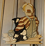 Scrollsaw project byLarry Olson