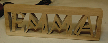 Scrollsaw project byMichael Daniels