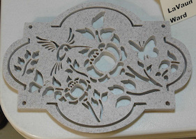 Scrollsaw project byLaVaun Ward
