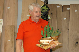 Scrollsaw project byLarry Olson