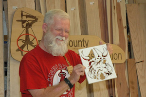 Scrollsaw project byAllan Carter