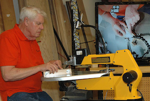 Scrollsaw project byLarry Olson