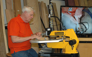 Scrollsaw project byLarry Olson