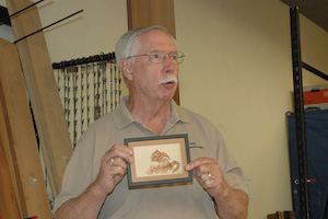 Scrollsaw project byChuck Collins