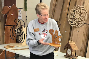 Scrollsaw project byBarb Schmit