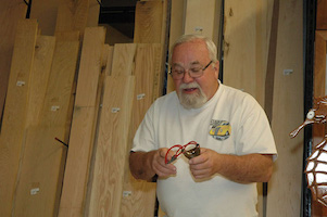 Scrollsaw project byErwin Bragg