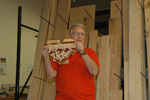 Scrollsaw project byWillie Ellis
