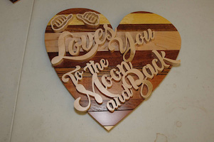 Scrollsaw project byWillie Ellis