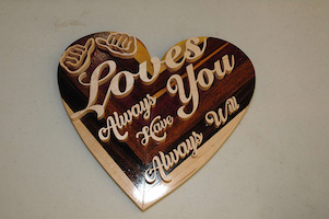 Scrollsaw project byWillie Ellis