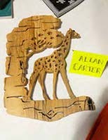 Scrollsaw project byAllan Carter