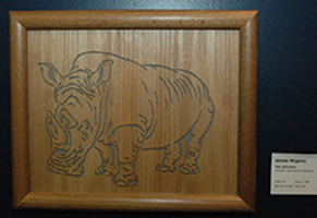Scrollsaw project byJames McGuire