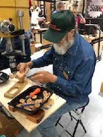Scrollsaw project byJim Steele
