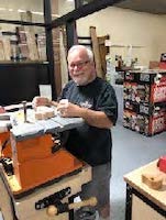Scrollsaw project byErwin Bragg