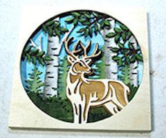 Scrollsaw project byChuck Collins