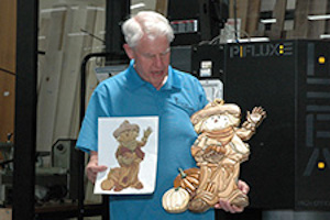 Scrollsaw project byLarry Olson