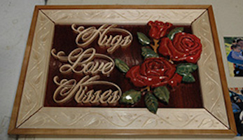 Scrollsaw project byWillie Ellis