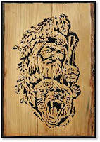 Scrollsaw project byJames McGuire