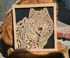 Scrollsaw project byJames McGuire
