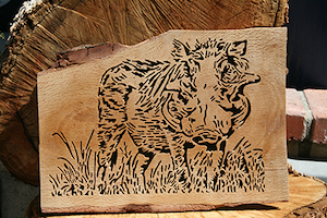 Scrollsaw project byJames McGuire