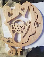 Scrollsaw project byAllan Carter