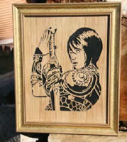 Scrollsaw project byJames McGuire