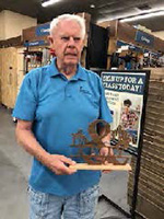 Scrollsaw project byLarry Olson