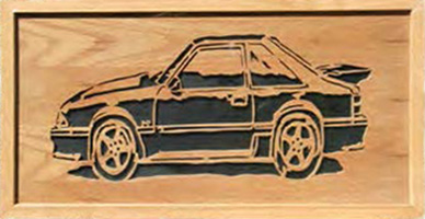 Scrollsaw project byJames McGuire