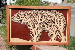 Scrollsaw project byJames McGuire