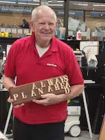 Scrollsaw project byJerry Franich