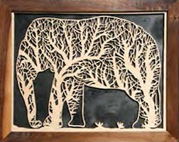 Scrollsaw project byJames McGuire