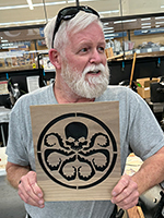 Scrollsaw project byAllan Carter