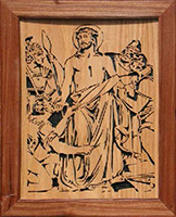 Scrollsaw project byJames McGuire