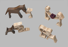 Scrollsaw project byJohn Howe