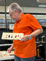 Scrollsaw project byWillie Ellis