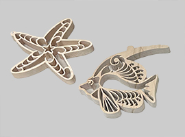 Scrollsaw project byWillie Ellis