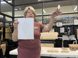 Scrollsaw project byLaVaun Ward