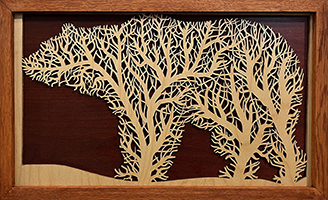 Scrollsaw project byJames McGuire