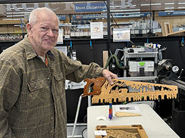 Scrollsaw project byJerry Franich