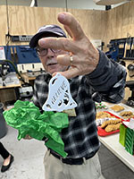 Scrollsaw project byBert Halter